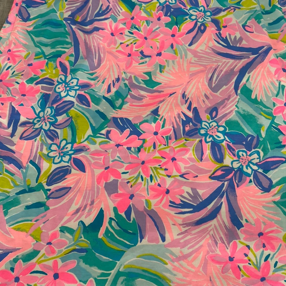 Lilly Pulitzer swing Margot Dress with tassels ties on back.  NEVER WORN NWT M